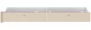 Vente-unique - VELONA Bett Holz, Platte BeigeBeige - B 193,6 cm x H 82,6 cm x L 164,4 cm Bild 5