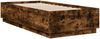 vidaXL Bettgestell Räuchereiche 100x200 cm Holzwerkstoff 3209720 Bild 3
