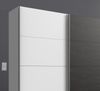 Schwebetürenschrank Kleiderschrank 270 cm 3-türig mit Zubehör in Weiß mit Grau Bild 3