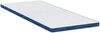 vidaXL Matratzenauflage, Jacquard-Stoff weiß, Höhe 6 cm, 80x200 cm Bild 5