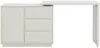 Vente-unique - VELANTO Schminktisch Holz, Platte Beige - B 40 cm x H 78,5 cm x L 98 cm168 cm Bild 5