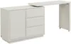 Vente-unique - VELANTO Schminktisch Holz, Platte Beige - B 40 cm x H 78,5 cm x L 98 cm168 cm Bild 3