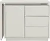 Vente-unique - VELANTO Schminktisch Holz, Platte Beige - B 40 cm x H 78,5 cm x L 98 cm168 cm Bild 4