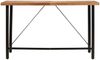 Bartisch, Stehtisch, Bistrotisch 180 x 70 x 107 cm Massivholz Akazie und Eisen Bild 2