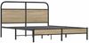 vidaXL Bettgestell ohne Matratze 150x200 cm Räuchereiche Holzwerkstoff 4100358 Bild 3