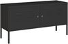 Sideboard Pyhtää 118x40x60cm Stahl Schwarz [en. casa] Bild 4