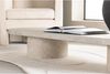 BOURGH Couchtisch MAILAND großer Wohnzimmertisch 190x60cm - Coffee Table in Marmor Optik, in Beige Bild 1