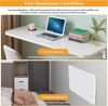 BlingBin Klapptisch Wandklapptisch 80x40cm klappbarer Esstisch, Schreibtisch Make-Up-Tisch (1er Set, 1-St, 80 x 40cm), Platzsparend Wandklapptisch für die Wand im Büro, Küche, Esszimmer Bild 2