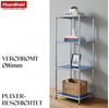 Floordirekt Standregal Concept Epure MK-005 Metallregal, B30 × T30 × H89 cm, diverse Farben, modular, Design Regal mit offenen Ablagen, verchromtes Metallgestell, zeitlos Bild 3