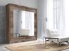 Schiebetürenschrank Schrank TORGER Eiche Country 200x215 cm Bild 1