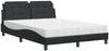 vidaXL Bettgestell ohne Matratze "Zadar" Schwarz 140x190 cm Kunstleder 3208859 Bild 2