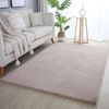 Hochflor Teppich Pia rechteckig - 140x200 cm - Beige Bild 2