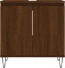 vidaXL Badschrank Braun Eichen-Optik 58x33x60 cm Holzwerkstoff 831587 Bild 4