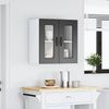 vidaXL Küchen-Hängeschrank mit Glastür Kalmar Schwarz Holzwerkstoff 853668 Bild 4