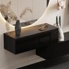 Planetmöbel Garderoben-Set 2x Hängeschrank WEST 100 cm schwarz, (Garderobenschrank, Wandgarderobe hängend oder stehend), Flurgarderobe Bild 2