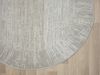 Teppich CIELO rund Creme-Grau 120 x 120 cm Bild 5