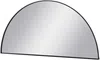Vente-unique - GAVRA Spiegel Metall Schwarz - B 1 cm x H 100 cm x L 50 cm Bild 4