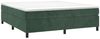 vidaXL Boxspringbett mit Matratze Dunkelgrün 180x200 cm Samt 3144696 Bild 3