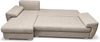 AX LIVING Manisa Wohnzimmer Couch L Form Beige mit Schlaffunktion L Bild 3