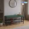Relaxdays Schuhbank mit 2 Schuhablagen Bild 3