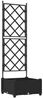 vidaXL Garten-Pflanzgefäß Schwarz 40 x 40 x 125,5 cm PP 42002835 Bild 2
