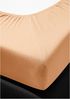 Irisette Jupiter 0008/50 100x200 cm Spannbetttuch apricot Bild 4