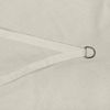 anndora Sonnensegel Tarp 5x5x5 Meter - dreieckiger Sonnenschutz, luftdurchlässiger Stoff Bild 4