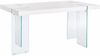 loft24 Esstisch Triton, Plankenoptik, modernes Design mit Gestell aus Glas Bild 5