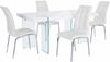 loft24 Esstisch Triton, Plankenoptik, modernes Design mit Gestell aus Glas Bild 3