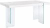 loft24 Esstisch Triton, Plankenoptik, modernes Design mit Gestell aus Glas Bild 4