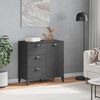 vidaXL Sideboard VIKEN Anthrazit 80x40x80 cm Holzwerkstoff 374940 Bild 3