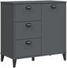 vidaXL Sideboard VIKEN Anthrazit 80x40x80 cm Holzwerkstoff 374940 Bild 2