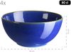 Mäser 931546 Ossia Geschirr-Set für 4 Personen im mediterranen Vintage-Look, Kombiservice, Porzellan, dunkelblau, 16-teilig (1 Set) Bild 3