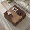 Skye Decor Couchtisch Adler-ARD1106 (1 Couchtisch), Couchtisch 90x90 cm, 100% MDF Bild 3