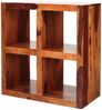 Bücherregal Gani 90x90x35 aus indischem Sheesham-Massivholz Bild 3