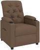 vidaXL Relaxsessel Elektrisch Braun Stoff 3098843 Bild 3