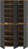Home affaire Mehrzweckschrank CIPELA (1-St) BxH:105x175 cm, viel Stauraum, variable Einlegeböden, Kleiderstange Bild 4