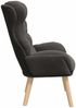 vidaXL Sessel Dunkelgrau 69 x 74 x 93 cm Sherpa-Stoff 42001883 Bild 5