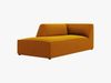 Micadoni Recamiere Ruby 1-Sitzer Links Samt Salvador Gelb Bild 2