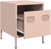 vidaXL Nachttisch Rosa 35x39x43,5 cm Stahl 851246 Bild 4