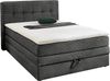 Jockenhöfer Gruppe Boxspringbett Amy in Cord, mit Bettkasten und Kaltschaum-Topper, erhältlich in 120, 140 & 180cm Bild 2