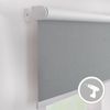 Lichtblick Sonnenschutzsysteme GmbH Bluetooth-Rollo Palermo 140 cm x 190 cm (BxL) silver Verdunkelnd & Thermofuntion; Klemm- und schraubbar; Motor per App oder manuell steuerbar Bild 5