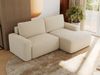L-förmiges Ecksofa mit Armlehnen, Schlaffunktion und losen Kissen - BELLUNO - rechts - Beige Boucle Bild 3