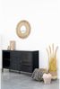 House Nordic Kariert, schwarz/beige, 130x180 cm Bild 4