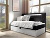 Boxspringbett 'Gladino Junior 2' schwarz 80x200 cm Bild 2