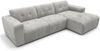 AX LIVING Couch in L Form Corlu Sofa Grau für Wohnzimmer 310 cm R Bild 4
