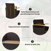 KOMFOTTEU Balkonset, aus PE-Rattan mit Kaffeetisch, aus Akazienholz Bild 4