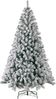 Künstlicher Weihnachtsbaum, Schneebaum mit 46 Zweigen und 1006 Spitzen inkl. Metallständer realistisch dicht, PVC und Metall, Grün, 180 cm Bild 2