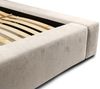 Polsterbett Doppelbett GROVE 180x200cm in Stoff Ditra Beige Bild 5