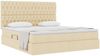 vidaXL Aufbewahrungsbett mit Matratze Creme 160 x 200 cm Polyester 3371857 Bild 3